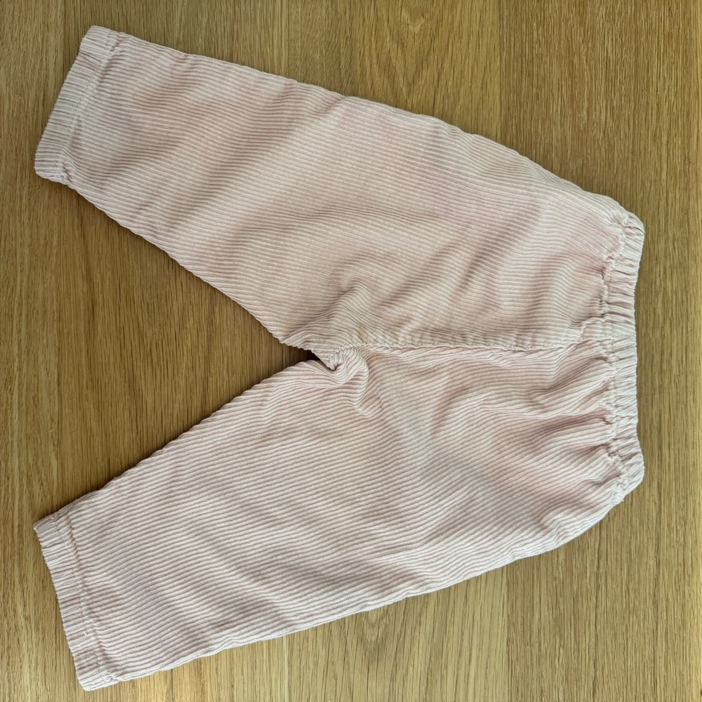 Petite Bateau Pink Corduroy Pants 18 months